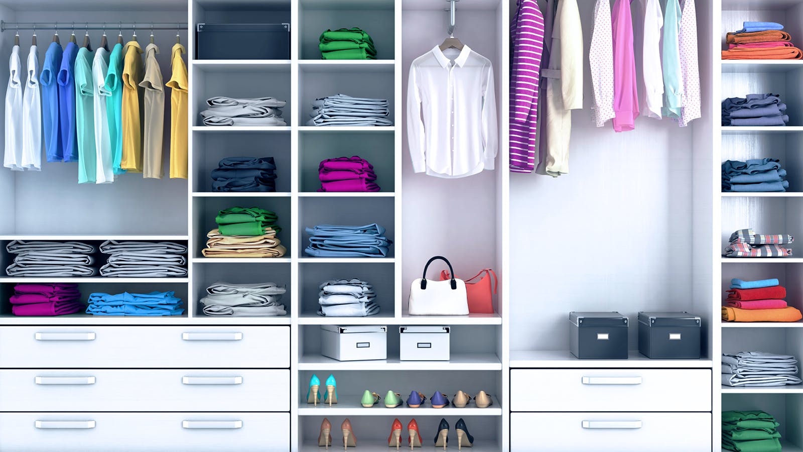 Go from cluttered to organized in a few simple steps.